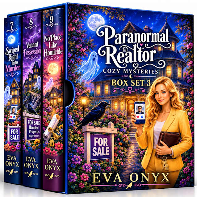 Paranormal Realtor Cozy Mysteries Books 7 - 9 (Paranormal Realtor Cozy Mysteries Box Set Book 3)