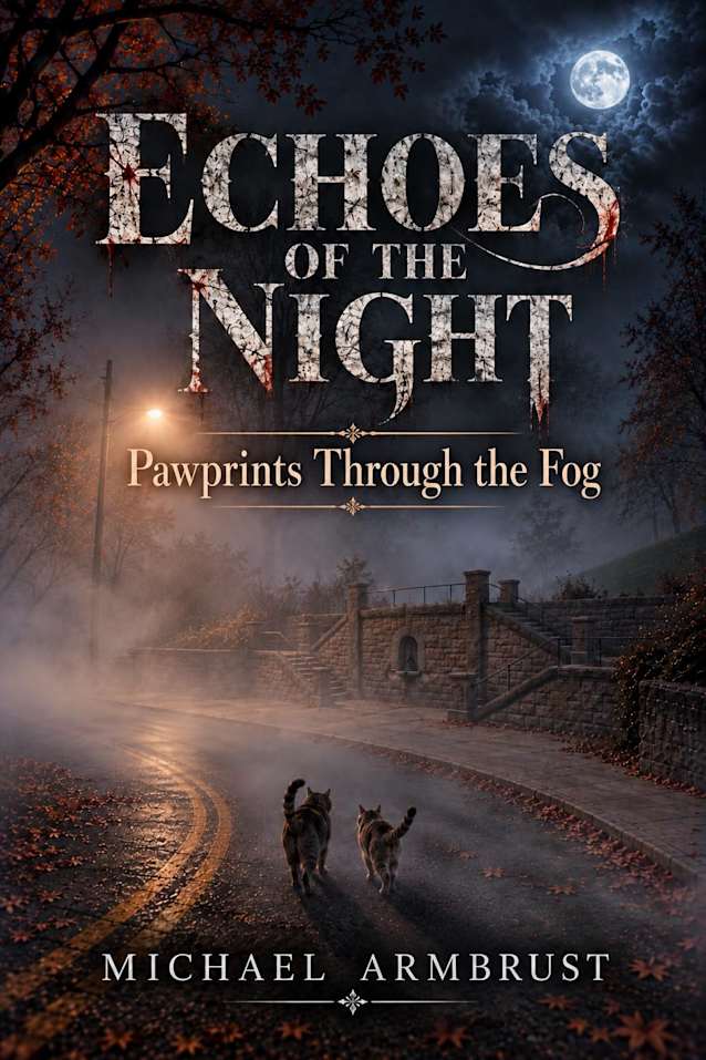 Echoes of the Night: Pawprints Through the Fog