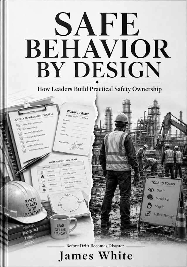SAFE BEHAVIOR BY DESIGN: A Practical Safety Leadership Guide to Building Ownership, Preventing Behavioral Drift, and Strengthening Workplace Safety Culture