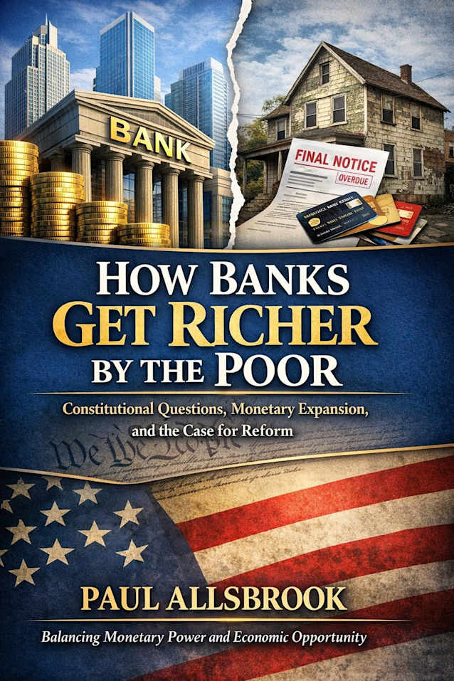HOW BANKS GET RICHER BY THE POOR: Constitutional Questions, Monetary Expansions, and the Case for Reform