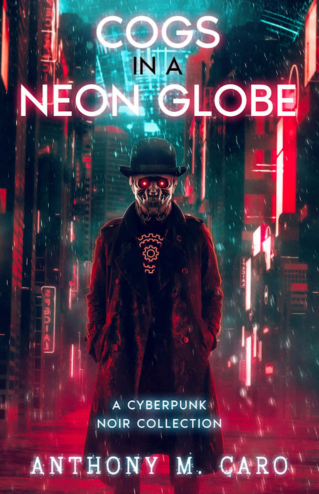 Cogs in a Neon Globe