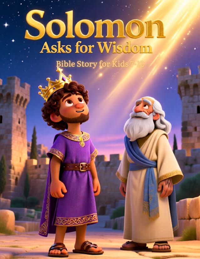 Solomon Asks for Wisdom Bible Story for Kids 7-12