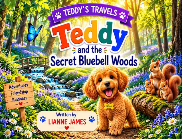 Teddy and the Secret Bluebell Woods