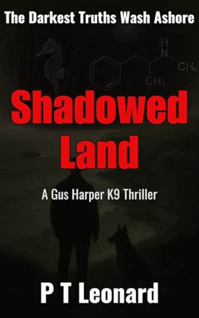 Shadowed Land: An Action Thriller (The Gus Harper K9 Thrillers Book 3)