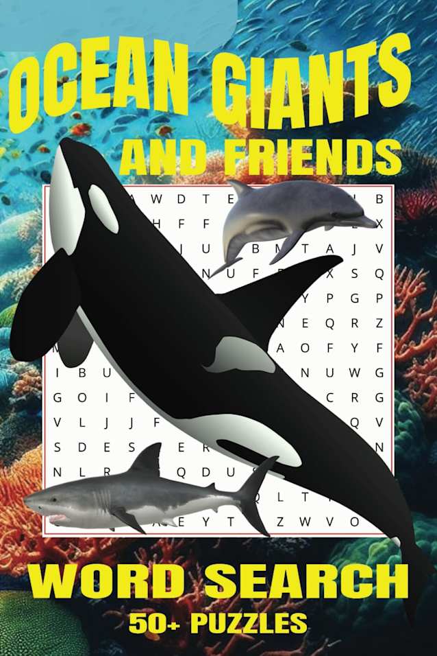Ocean Giants and Friends, Word Search Puzzle Book