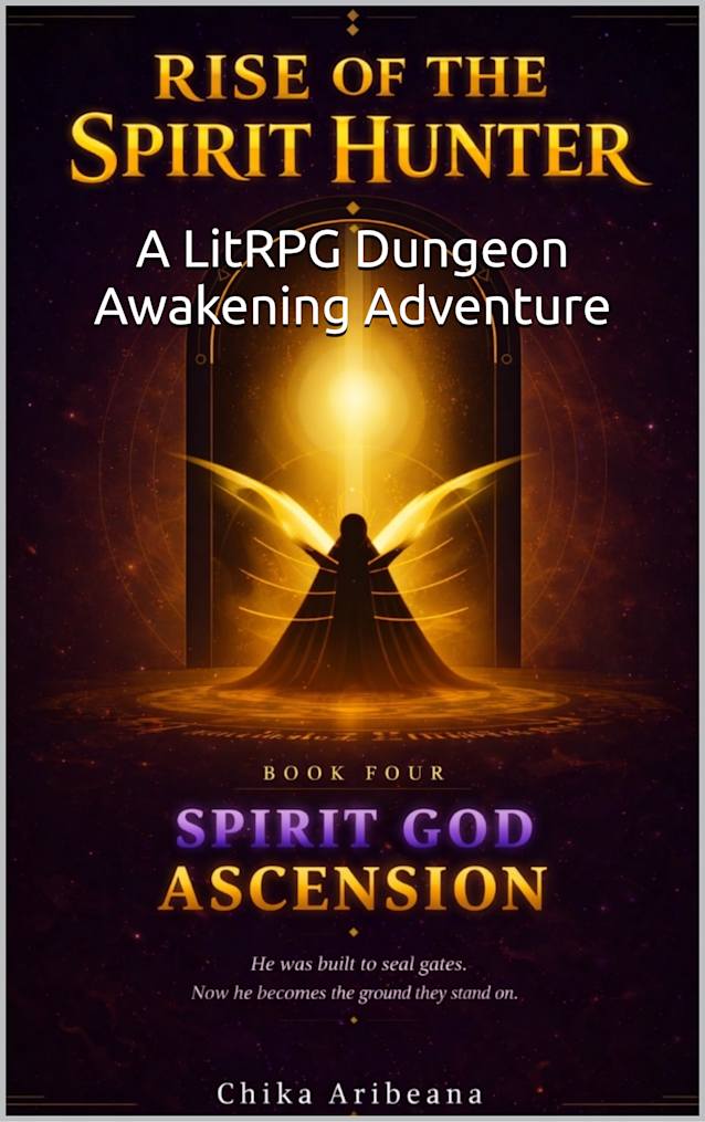 Rise of the Spirit Hunter - Book 4: Spirit God Ascension: A LitRPG Dungeon Awakening Adventure (Spirit Hunter Saga)
