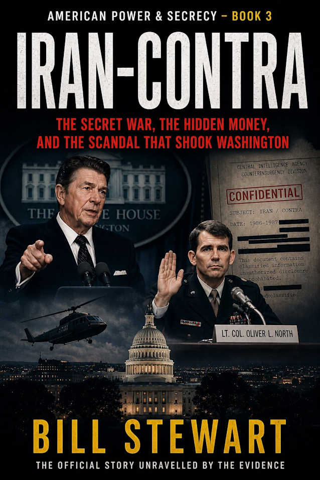 IRAN - CONTRA: The Secret War, The Hidden Money, and The Scandal that Shook Washington DC (American Power and Secrecy Book 3)