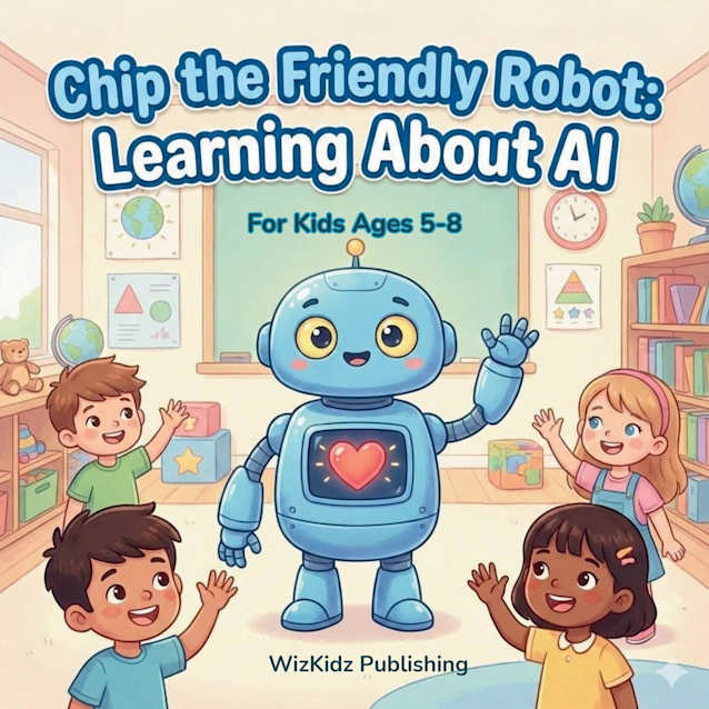 Chip the Friendly Robot: Learning About AI For Kids 5-8