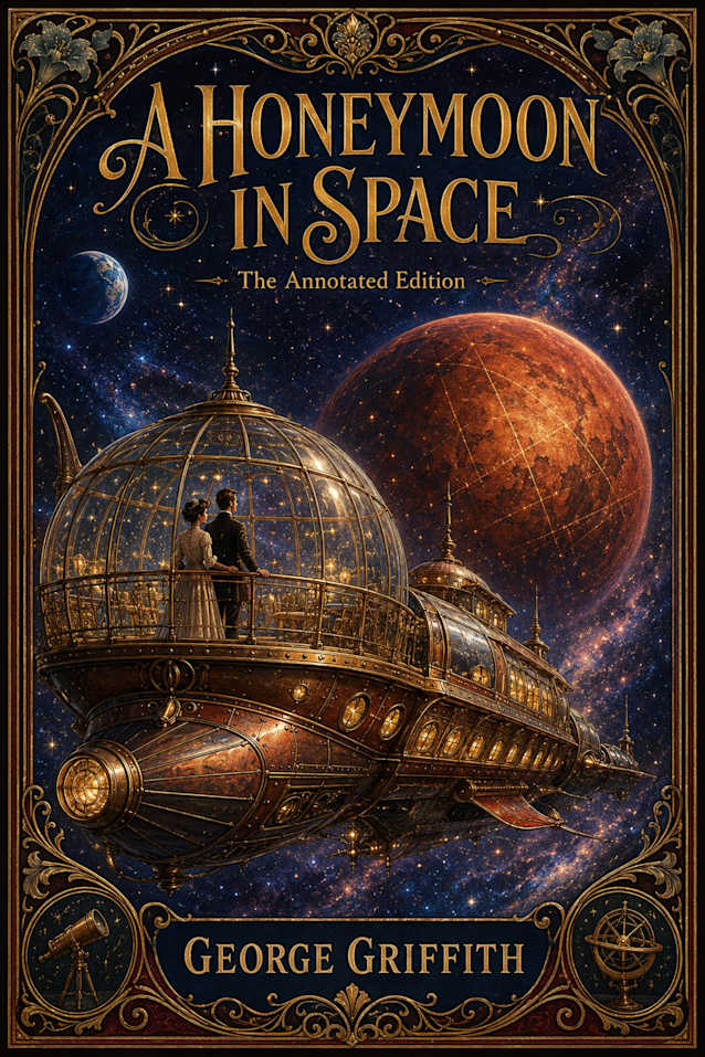 A Honeymoon in Space: The Annotated Edition — A Pioneering 1901 Adventure Across the Solar System