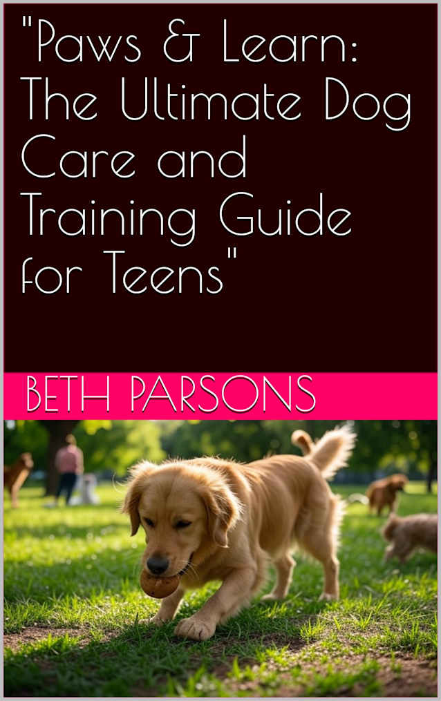 “Paws & Learn: The Ultimate Dog Care and Training Guide for Teens”