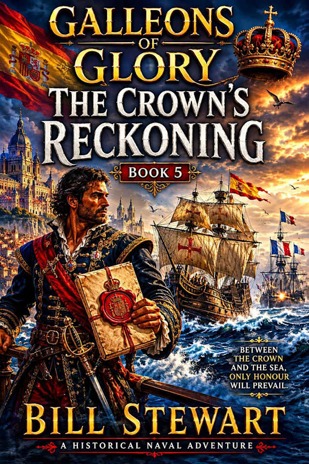 The Crown’s Reckoning: A Royal Commission. A Hidden Empire. A Reckoning Decades in the Making (Galleons of Glory Book 5)