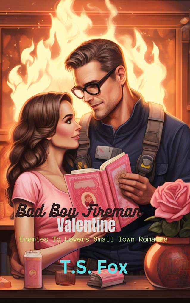 Bad Boy Fireman Valentine: Enemies to Lovers Small Town Romance