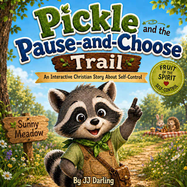 Pickle and the Pause & Choose Trail: An Interactive Christian Story About Self Control| Perfect for Kids Ages 3-5 (Little Hearts, Big Fruit)