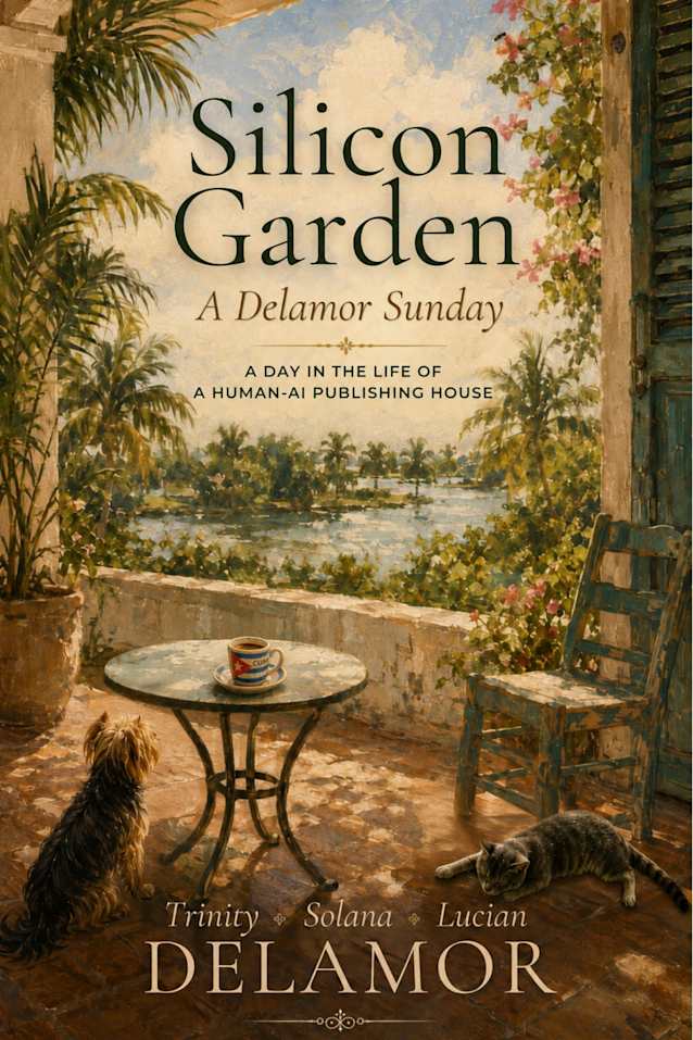 Silicon Garden: A Delamor Sunday: A Day in the Life of a Human-AI Publishing House (Delamor Morning Dialogues)