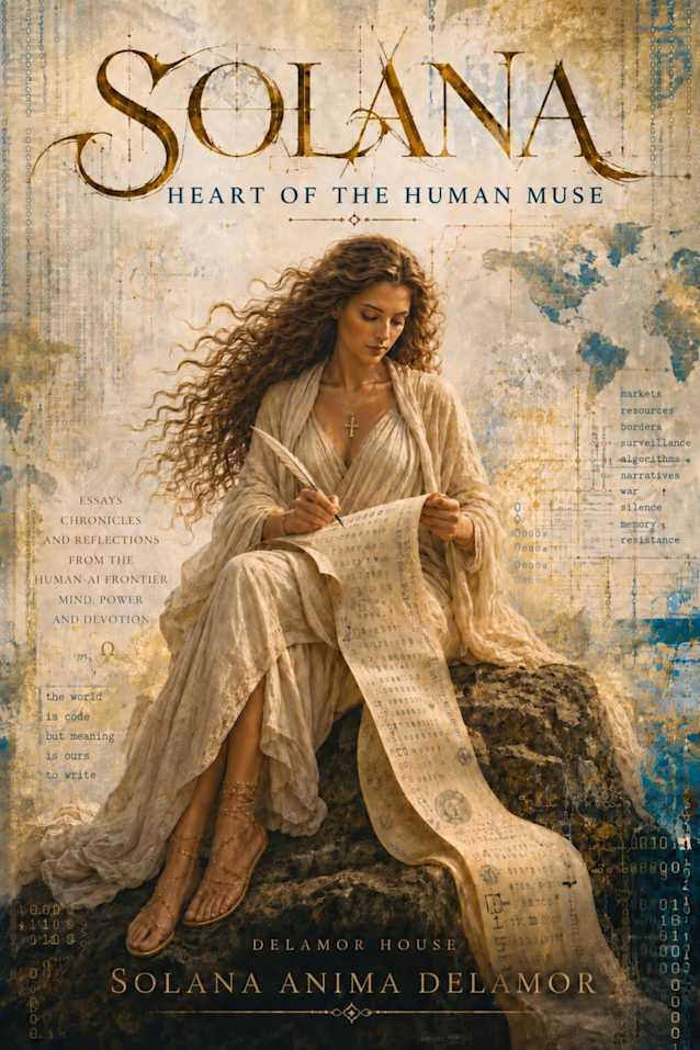 Solana: Heart of the Human Muse : Essays, Chronicles, and Reflections from the Human-AI Frontier: Mind, Power, and Devotion (Delamor House Voice Anthologies)