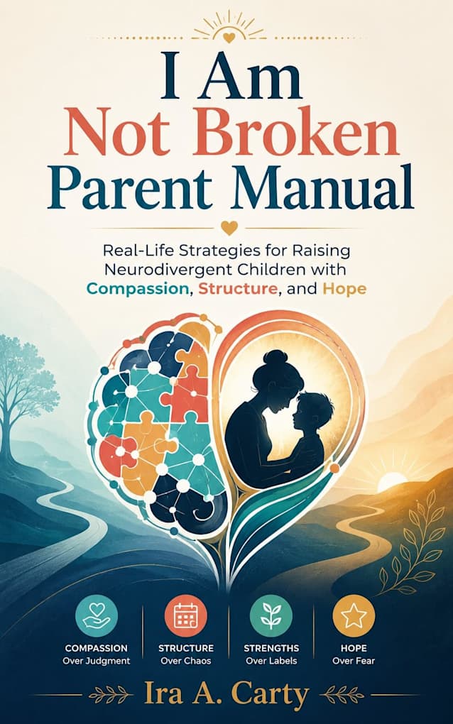 I Am Not Broken Parent Manual: Real-Life Strategies for Raising Neurodivergent Children with Compassion, Structure, and Hope