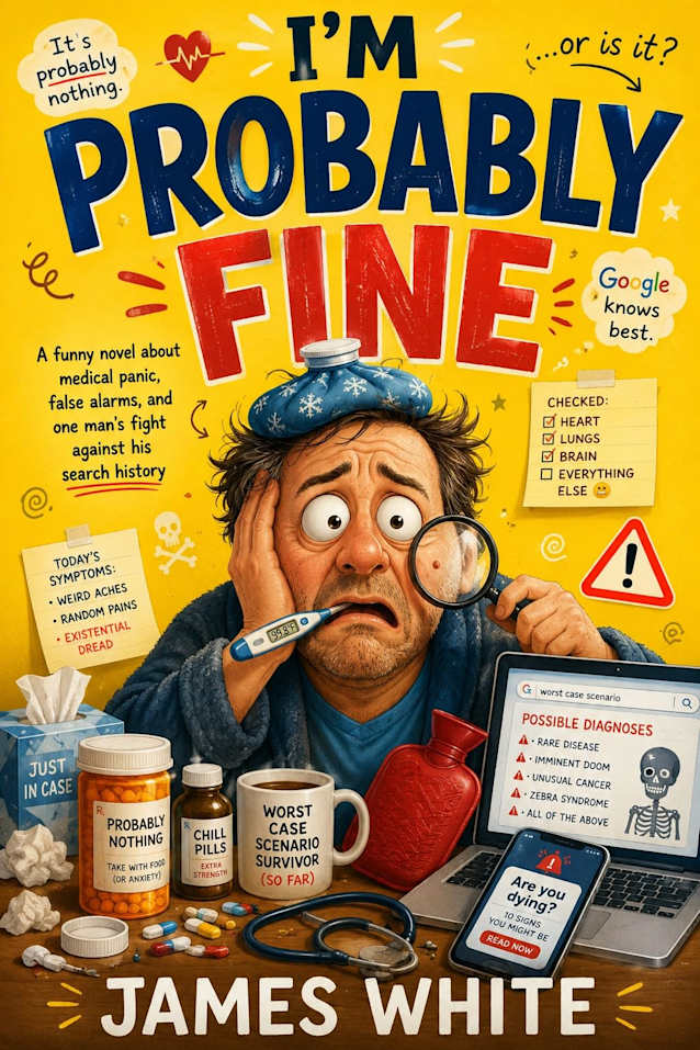 I’m Probably Fine: A Funny Novel About Medical Panic, False Alarms, and One Man’s Fight Against His Search History