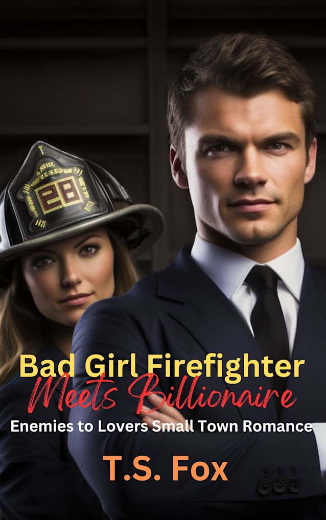Bad Girl Firefighter Meets Billionaire: Enemies to Lovers Small Town Romance