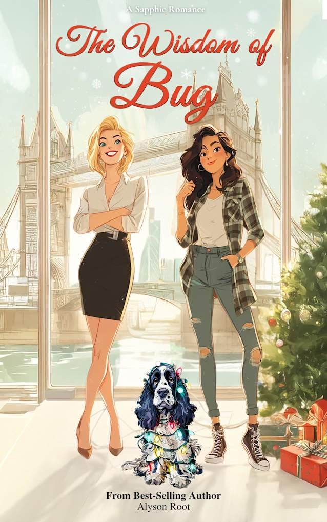 The Wisdom of Bug: A Festive, Slow-Burn Sapphic Romcom with British Charm and One Very Naughty Dog (The Christmas CEO Collection Book 1)
