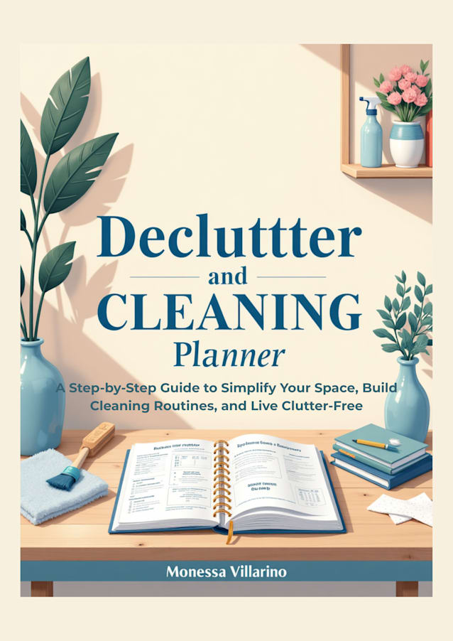  Declutter and Cleaning Planner (Hardcover Edition)
