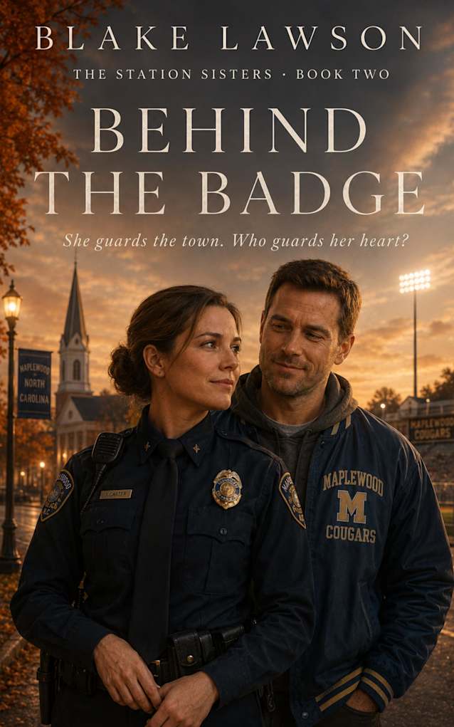 Behind the Badge: A Clean, Faith-Filled Small-Town Police Romance (The Station Sisters)