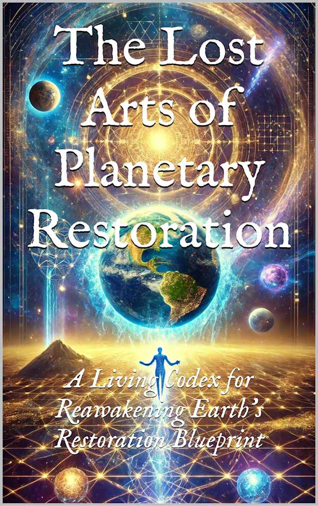 The Lost Arts of Planetary Restoration: A Living Codex for Reawakening Earth’s Restoration Blueprint