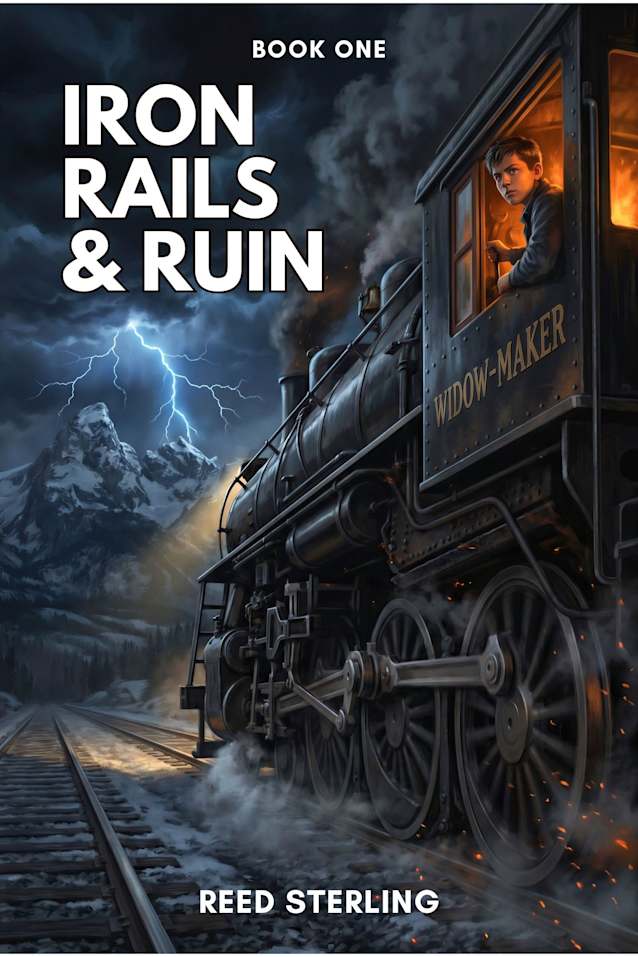 Iron Rails & Ruin: Smoke & Suspicion: A Western Mystery Adventure for Boys Ages 9–14, Grades 4–8 (Book 1)