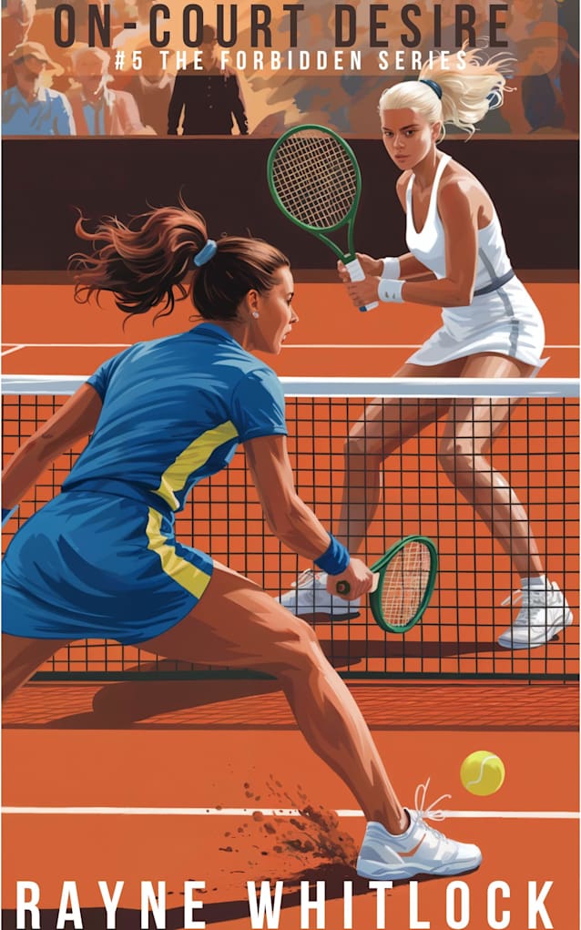 On-Court Desire: An Enemies to Lovers, Ice Queen Firebrand Lesbian Romance (The Forbidden Series Book 5)