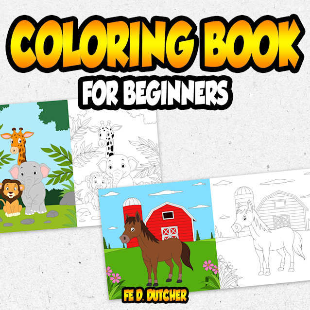 Coloring Book for Beginners