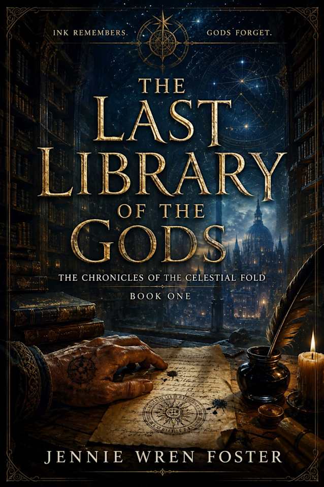 The Last Library of the Gods : The last library keeps one secret: love is the key. (The Chronicles of the Celestial Fold Book 1)
