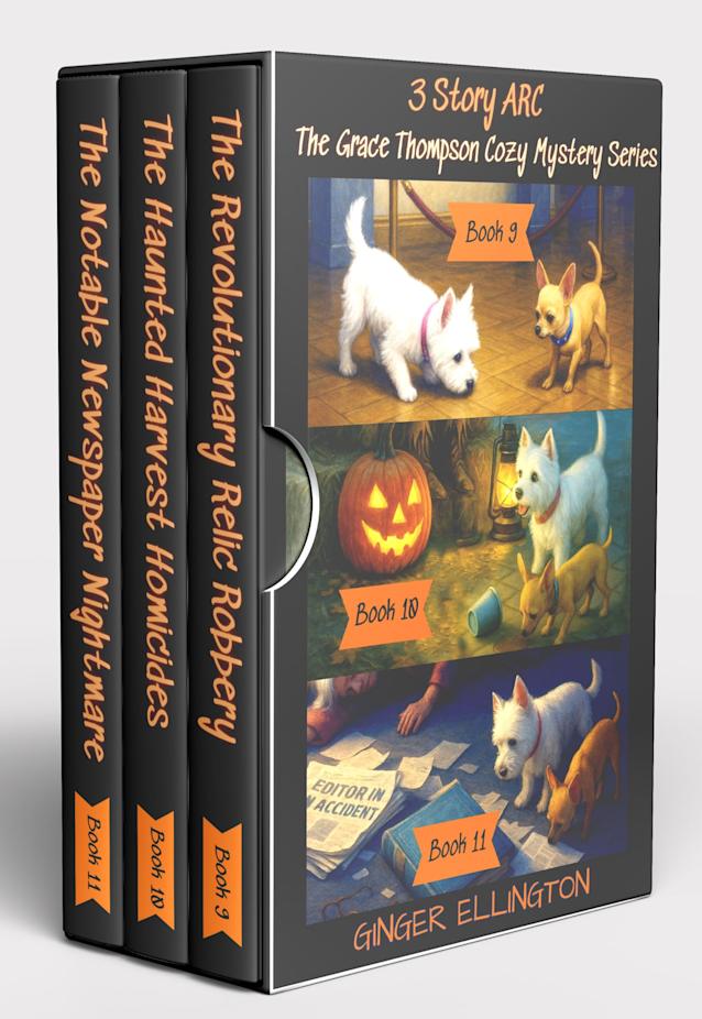 Box Set - Books 9, 10, 11 - A Grace Thompson Cozy Mystery Series: 3 Story ARC