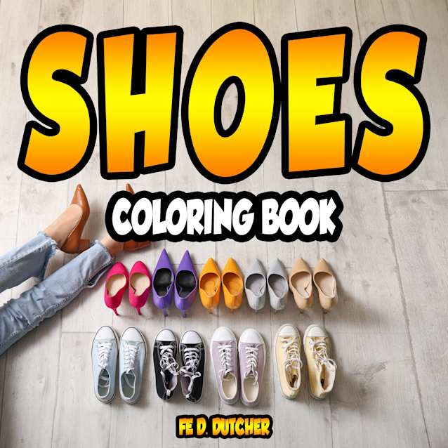 Shoes Coloring Book
