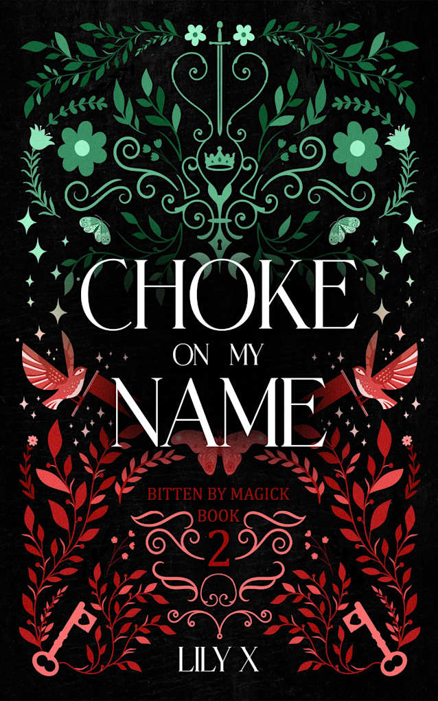 Choke On My Name: A Spicy Sapphic Witch x Vampire Romantasy (Bitten By Magick Book 2)