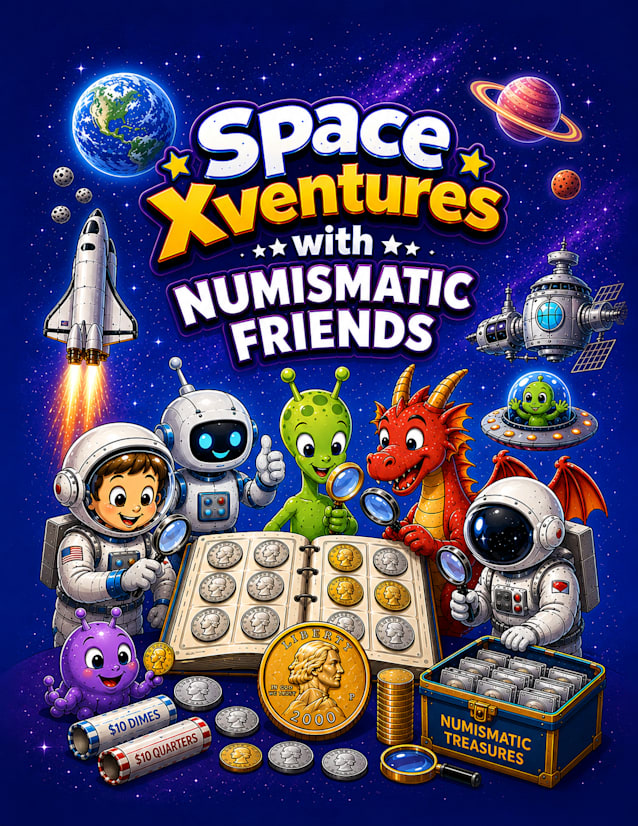 Space Xventures with Numismatic Friends