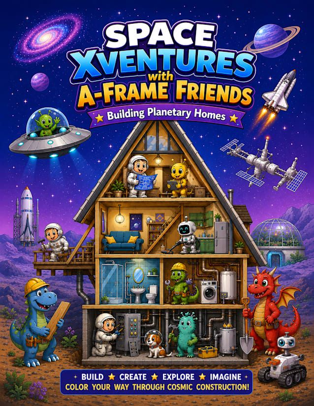Space Xventures with A-Frame Friends