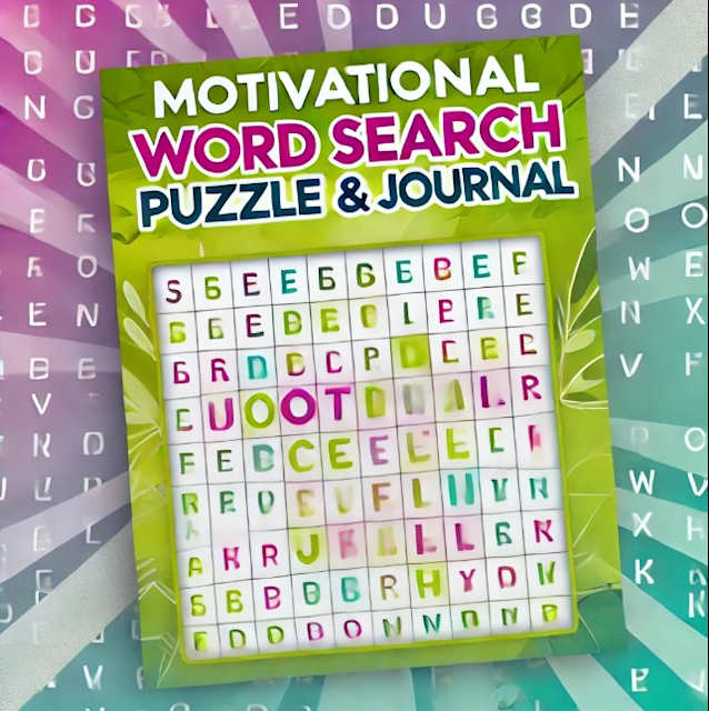 Motivational Word Search Puzzle & Journal