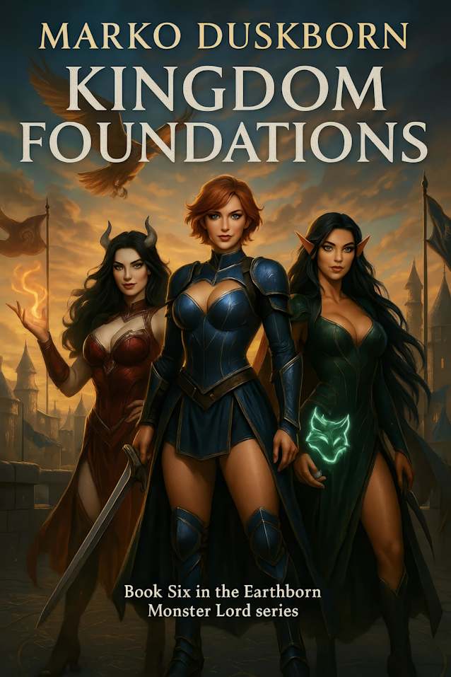 Kingdom Foundations: A LitRPG Harem Fantasy of Power, Loyalty, and Kingdom-Building Redemption (EARTHBORN MONSTER LORD Book 6)