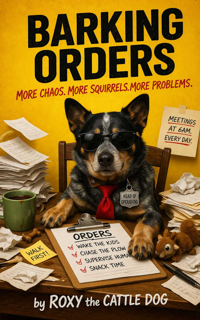 Barking Orders: More Funny Adventures of a Very Opinionated Cattle Dog: A Dog’s Diary of Chaos, Squirrels, and Running the Entire Household
