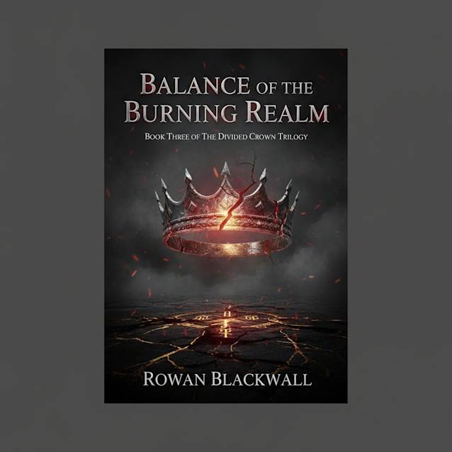 Balance of the Burning Realm: Book three in the Divided Crown Trilogy