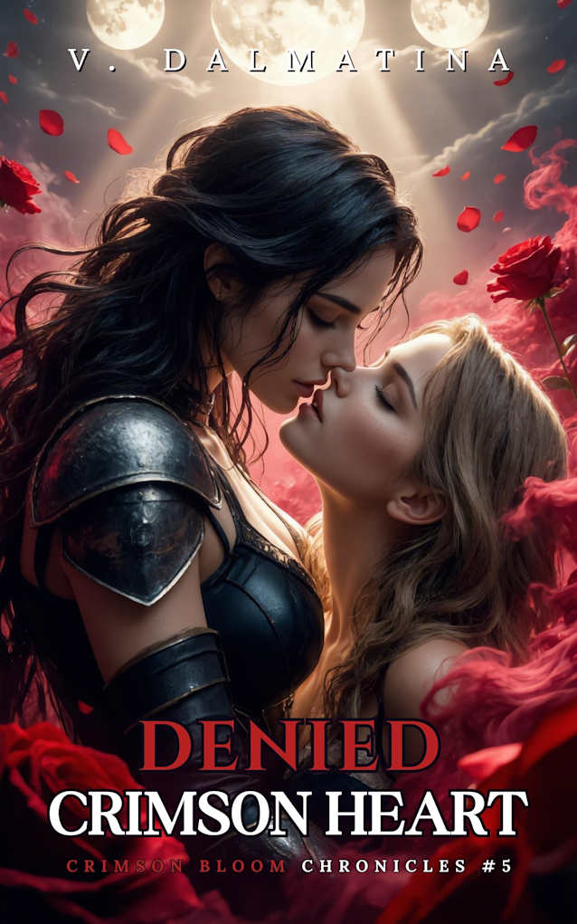 Denied Crimson Heart: A Dark Sapphic Portal Fantasy Romance (Crimson Bloom Chronicles #5)