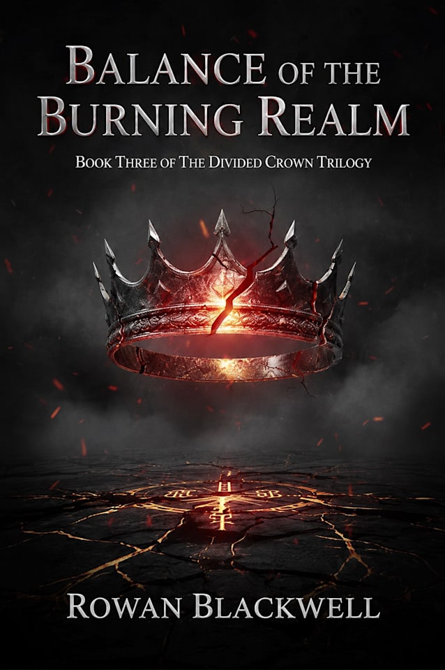 Balance of the Burning Realm: Book three in the Divided Crown Trilogy