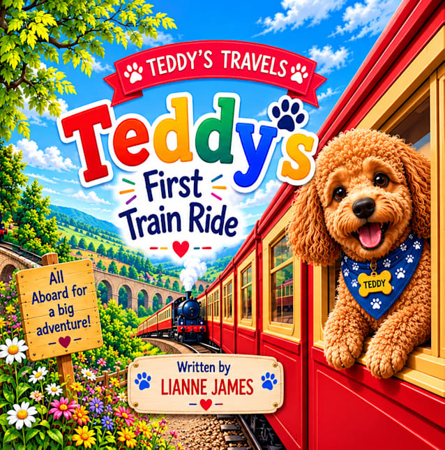 Teddy’s First Train Ride