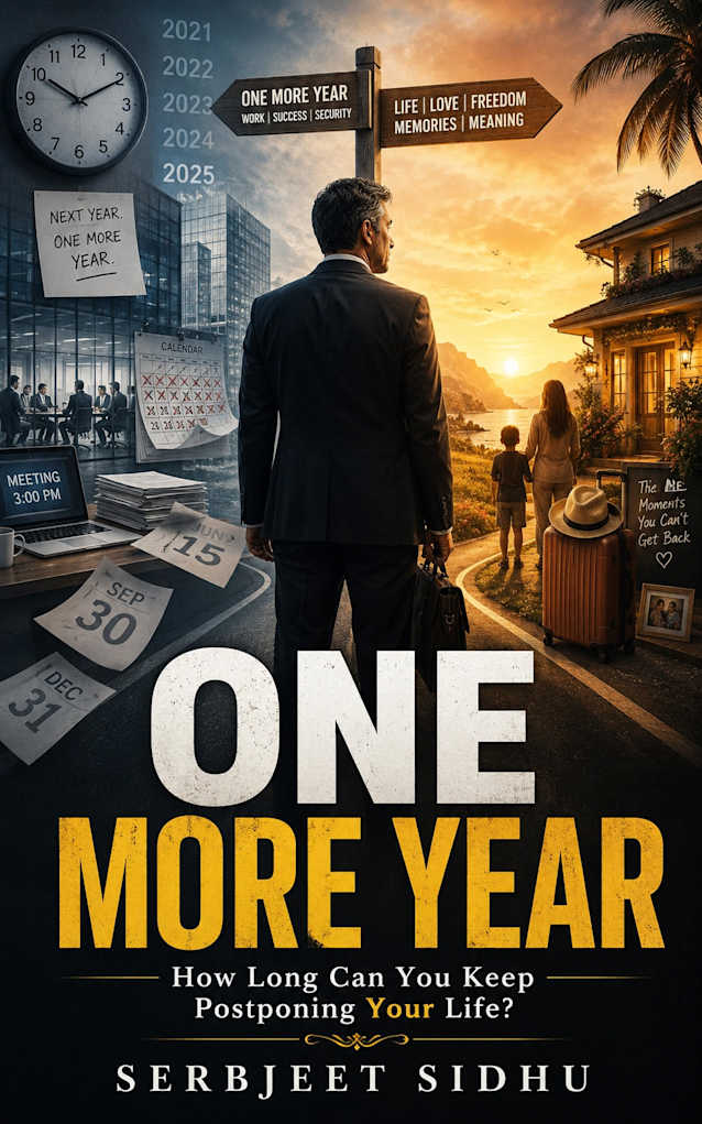 ONE MORE YEAR: How Long Can You Keep Postponing Your Life?