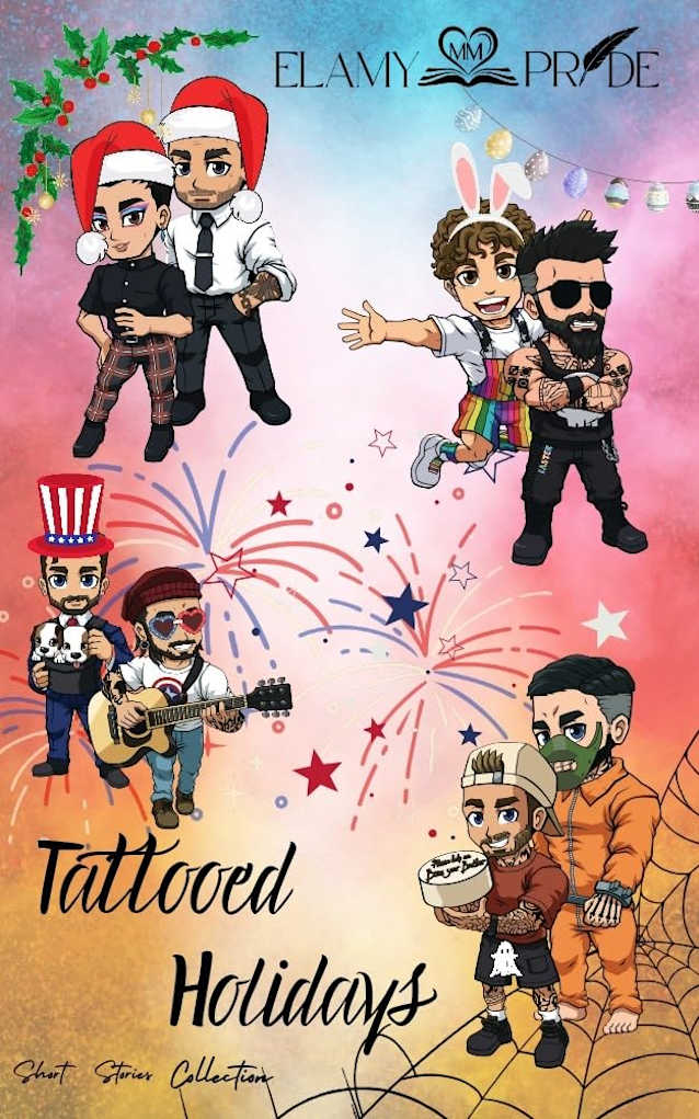 Tattooed Holidays: A collection of shorts from the Savage Ink Series (Tattooed Series)