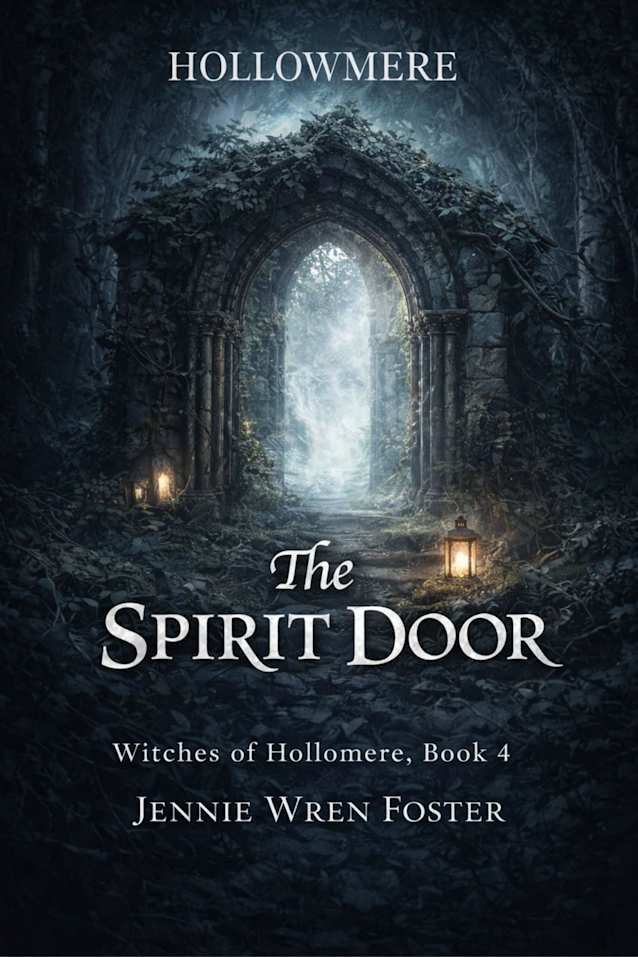The Spirit Door: She crossed the veil. He refused to let her face it alone. (The Witches of Hollomere Book 4)