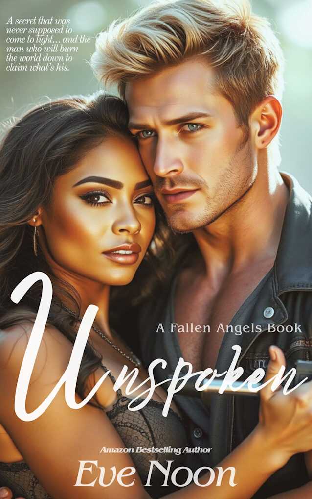 Unspoken: A possessive alpha BWWM steamy biker romance (Fallen Angels MC Series)