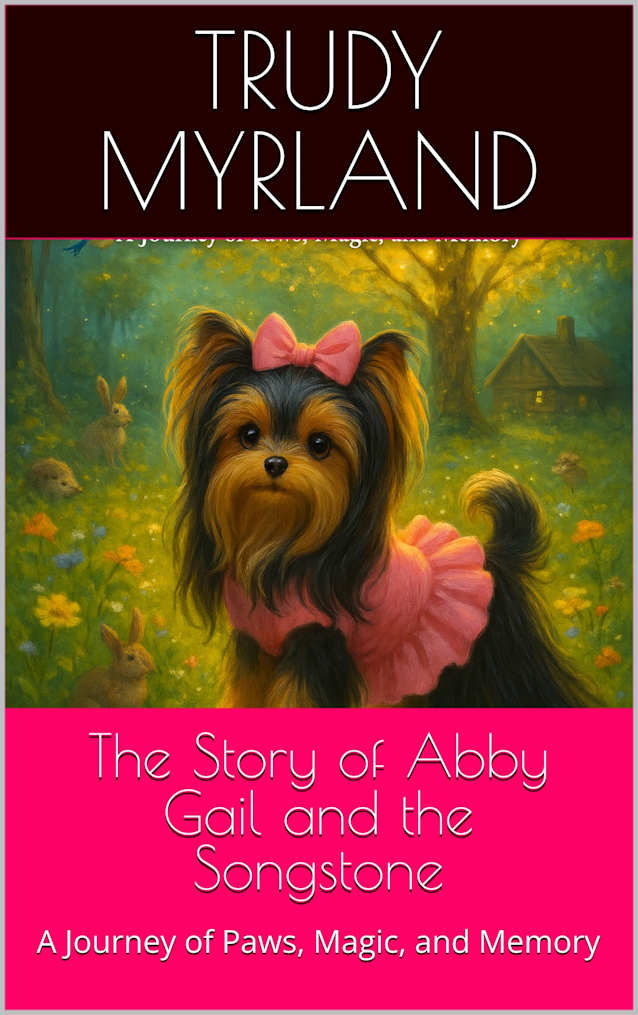 The Story of Abby Gail and the Songstone: A Journey of Paws, Magic, and Memory (The Yorkie Adventures Book 1)