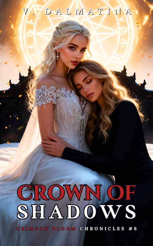Crown of Shadows: A Dark Sapphic Portal Fantasy Romance (Crimson Bloom Chronicles #6)