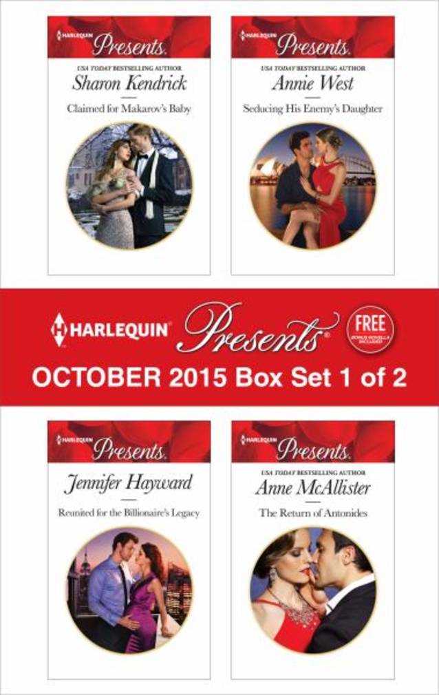 Harlequin Presents October 2015 - Box Set 1 Of 2