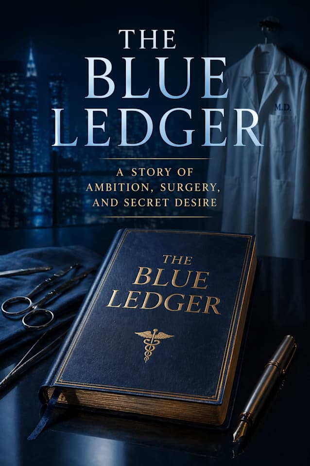 The Blue Ledger: A Story of Ambition, Surgery, and Secret Desire (Hearts Under Glass Book 2)